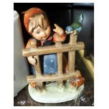 Goebel M.J. Hummel "Signs Of Spring", Two Shoes Mold, Number 203 2/0, In Original Packaging