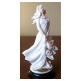 Giuseppe Armani "Sweet Heart" Miniature Cold Cast Porcelain Figurine # 1261-F, 5" x 3", In Original 