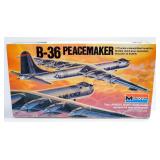 Monogram B-36 Peacemaker 1:72 Scale Model Airplane, With Instructions, Contents Unopened