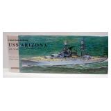Banner Models USS Arizona 1:350 Scale Model Ship, Sealed Box