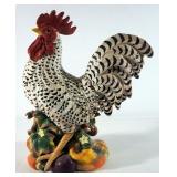 Fitz And Floyd Ceramic Rooster, 15.5" High
