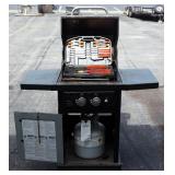 Master Forge 2-Burner Propane Grill Model MFA350CNP, Includes Propane Tank, Cover And Barbeque Tool 