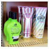 Tan Candy Bronzer Qty 4, Tan Candy Maximizing Creme And Bronzer Qty 3, And Brown Sugar Dark Bronzing