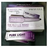 Pravana The Blonde Wand With Pure Light Creme Lightener With Original Box And Paperwork, And Pravana