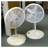 Lasko 20 Inch Adjustable Oscillating Fans, Qty 2
