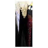 Prom Dresses Including Jessica McClintock Size 5/6, Aspeed Size Medium, Ever-Pretty Size Medium, And
