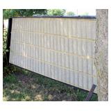 Double Sided Portable Electric Roadside Sign With Metal Frame/Stand And Letters, 54.5" x 96" x 75", 