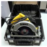 DeWalt 7.25" Electric Circular Saw Model # DW368, Includes Carrying Case
