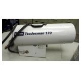 L.B. White Propane 170 Ultra Industrial Portable Commercial Heater With Pinnacle Portable Propane Ta