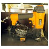 Ridgid Pneumatic Coil Roofing Nailer Model R175RND In Soft-Sided Case