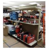 Metal Free-standing Storage Rack With Adjustable Shelves, 84" X 147"