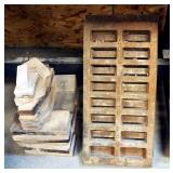 Reclaimed Fire Grates And Bricks