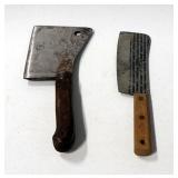 Vintage Kitchen Cleavers Includes Koch Butcher Supply Co And Regant Cutlery