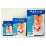 Roscoe Hot And Cold Therapy Gel Packs, Sizes 5"x10", 7.5" x 11" And 11" x 14"