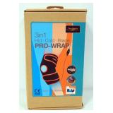Thermedic 3-In-1 Hot Cold Brace Pro-Wrap, Knee