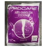 Procare Anti-Embolism Socks, Extra Large Thigh High, Qty 60, Large Thigh High Qty 154, Large Calf Hi