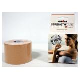 Endevr Strength Tape, 12 Rolls In Box, Beige, 3 Boxes