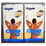 Camp XXI Short Lumbosacral Back Support, Qty 2, Sizes Small And Extra Large