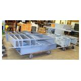 Metal Storage Shelving, Qty 4, 74" x 36" x 12" And 84" x 73" x 18"