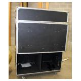 Penn Elcom Heavy Duty Rolling Road Case, 70" x 48" x 29.5"