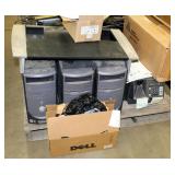 Dell PC Towers Including Optiplex G40, Dimension 2400, Dimension 2350, Monarch 9403 Printer, Dell Mo