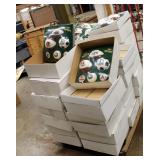 Photo Ball Sample Assortment (Some Framed) Approximately 34 Boxes (Includes Actual Balls), Flag Case