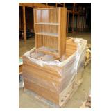 Bookcases With 2 Adjustable Shelves, Qty 8, 36" x 24" x 10"