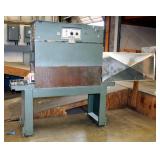 Weldotron Industrial Heat Shrink Tunnel, Model 7121, 220 Volts, Single Phase, 35 Amps, 7 Watts, Seri