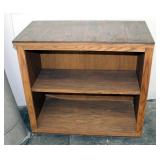 Solid Wood Storage Cabinet, 35" x 36" x 19", And Workbench With Under Storage, 34" x 90" x 36"