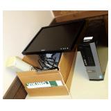 Dell Optiplex 3020 PC With Dell 19" LCD Monitor And Computer Speakers Qty 2