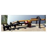 Post-Hole Digger With 12" Diameter Auger, Hydraulic Mounted