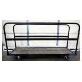 Rolling Cart For Folding Tables, 73" Long x 27" Wide