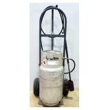 Flame Engineering Inc. Propane Fueled Weed Burner On Dolly, With Flint Torch Lighter