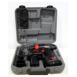 Skil 14.4 V Cordless Drill Model 2580 With 2 Batteries And Charger, In Hard Case