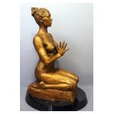 Paige Bradley (American, 1974- ), "Intention, 1/2 Life" Bronze Statue, Numbered 1/12, 31" High