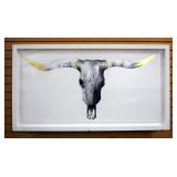 Elizabeth Waggett (British, 1984- ) "The Longhorn", Signed And Numbered 8/15, Tips Of Horns Are 22K 
