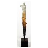 Gustavo Torres (Mexican, 1967- ), "Celeste" Bronze Statuette, Numbered 05, 17.5" High
