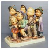 M I Hummel "Adventure Bound, The Seven Swabians" Figurine No. 347, 7.5" x 8.25", 1957 Engraving Year