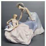 Lladro "Debutantes" Porcelain Figurine No. 5486, Sculptor Jose Puche, 8.75" High