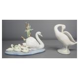 Lladro Porcelain Figurines Includes "Follow Me" No. 5722, Sculptor Antonio Ramos, 4.5" H And "Little