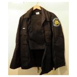 Missouri State Highway Patrol Jacket, Sweater, Hats Qty 3, Patrol History Book, And Belt Buckle