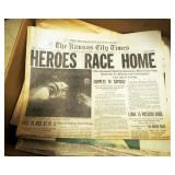 The Kansas City Star Front Page 1969 Moon Headlines, Kennedy, Riots, Hanoi, And More, Contents Of Bo