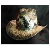 Vintage Mens Hats Including Beaver Hats Felt Hat And Straw Hats Qty 4