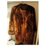 Vintage Genuine Laskin Mouton Dyed Lamb Coat Appears To Be Size Medium