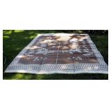 Outdoor Woven Area Rug, 8.5