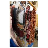 Woven Throw Blankets, Qty 4