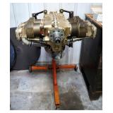 Teledyne Continental Motors Model C85-8 Aircraft Engine, Includes Rolling Engine Stand, Log Book, An