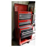 Craftsman 9 Drawer Rolling Tool Chest, Includes 2 Top Boxes And Toolbox Keys