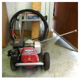 Ex-Cell DeVilbiss Gas Powered Pressure Washer With 5 HP Honda Motor, Includes Hoses And Spray Nozzle