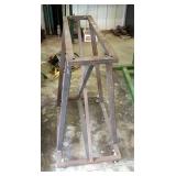 Custom Built Material Rack 38" x 35" x 21" And Storage Shelf 36" x 30" x 21.5"